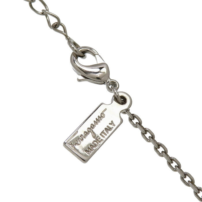 フェラガモガンチーニラインストーンネックレス Salvatore Ferragamo