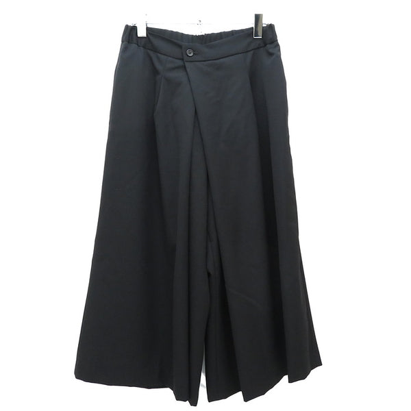 【Yohji Yamamoto/ヨウジヤマモト】 YE-P75-141 ワイズ パンツ ウール100％/キュプラ ブラック レディース【中古】【真子質店】【NN】




【Dx】