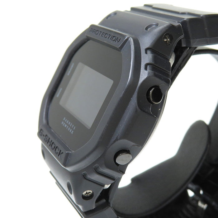 買い人気美品 バーニーズニューヨーク G-SHOCK アリゲーターベルトワニ革 DW-5600VT CASIOコラボモデル 限定品 NATOベルト付き LEON掲載 コラボレーションモデル