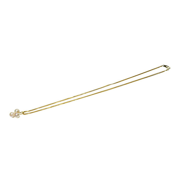 2連チェーン アコヤ真珠 6.5mm ダイヤモンド 0.01ct ネックレス K18ゴールド 18金 6.8g 46cm レディース
【中古】【真子質店】【NN】




【TMix】