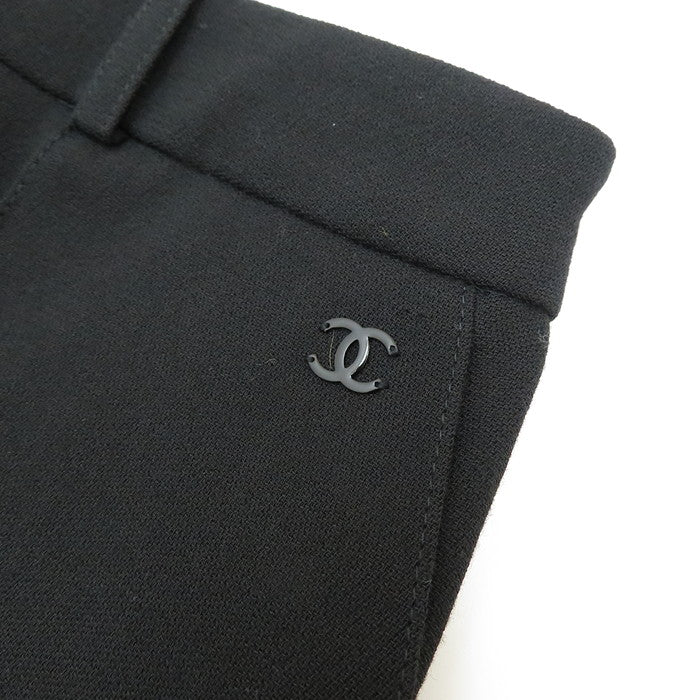 CHANEL/シャネル】 センタープレス ワイドパンツ ココマーク P22290