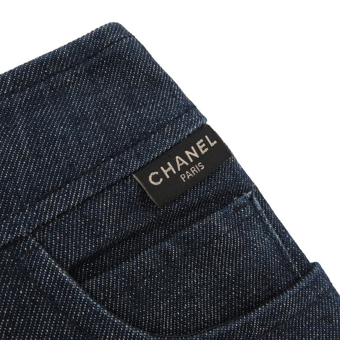 CHANEL/シャネル】 ココマーク P13147 99P スカート デニム ブルー