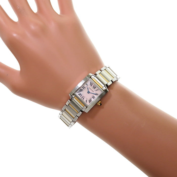 【CARTIER/カルティエ】 タンクフランセーズSM W51027Q4 腕時計 ステンレススチール/K18PGピンクゴールド クオーツ ピンクシェル文字盤 レディース
【中古】【真子質店】【BL】




【TYMox】