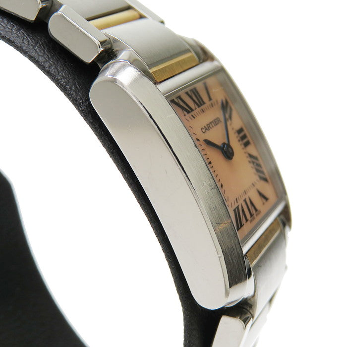 【CARTIER/カルティエ】 タンクフランセーズSM W51027Q4 腕時計 ステンレススチール/K18PGピンクゴールド クオーツ ピンクシェル文字盤 レディース
【中古】【真子質店】【BL】




【TYMox】