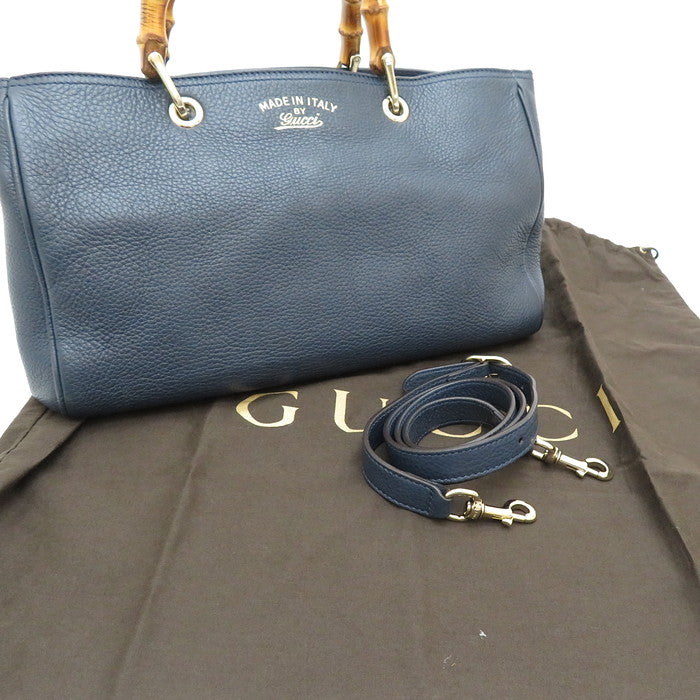 GUCCI/グッチ】 323660 バンブー ショッパー ミディアム ハンドバッグ  