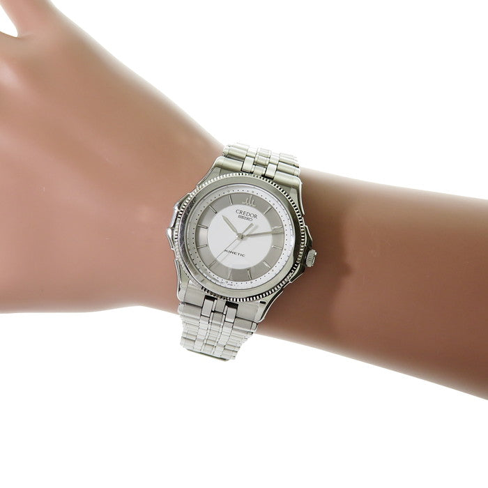 SEIKO/セイコー】 4M71-0A30 クレドール キネティック 腕時計