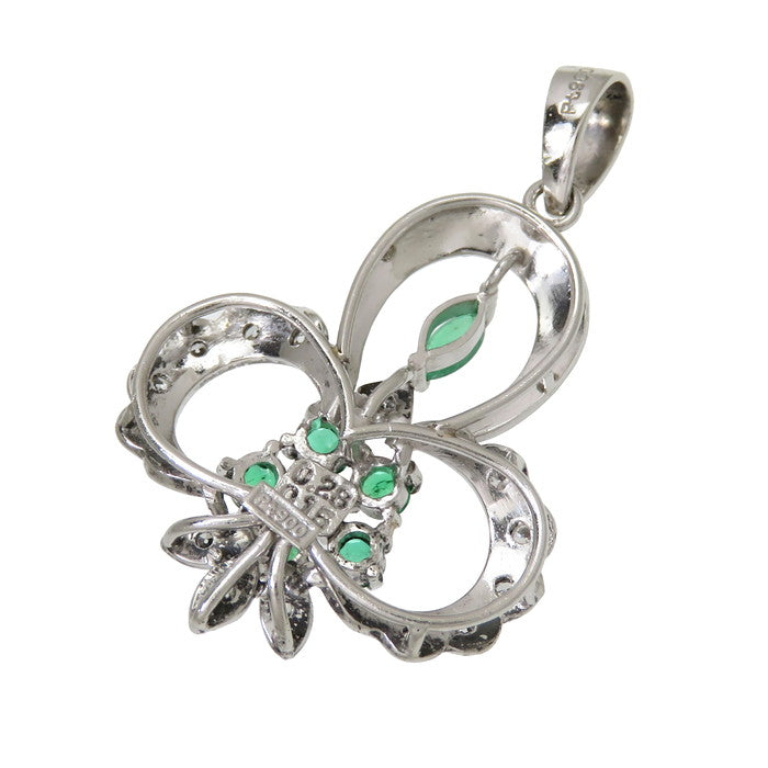 エメラルド 計0.28ct ダイヤモンド 計0.15ct ペンダントトップ Pt900プラチナ 5.7g レディース
【中古】【真子質店】【NN】




【Txx】