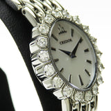 【SEIKO/セイコー】 クレドール GSTE827 1E70-0DG0 腕時計 ステンレススチール/ダイヤモンド クオーツ シェル文字盤 レディース
【中古】【真子質店】【GD】




【Txxx】