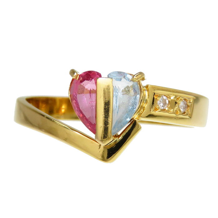 k18　トパーズ　リング　11.5号　指輪 k18トパーズのリング11.5号