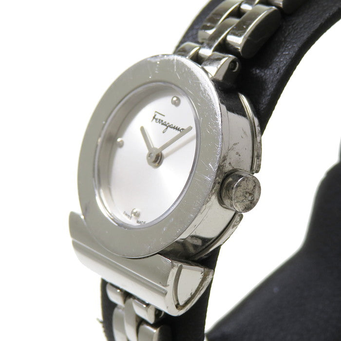 Salvatore Ferragamo フェラガモ ガンチーニ 腕時計 シルバー