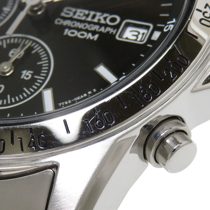 SEIKO/セイコー】 7T92-0DW0 クロノグラフ 腕時計 ステンレススチール ...