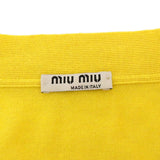 【MIUMIU/ミュウミュウ】 カーディガン カシミヤ/シルク イエロー レディース【中古】【真子質店】【NN】




【TT】