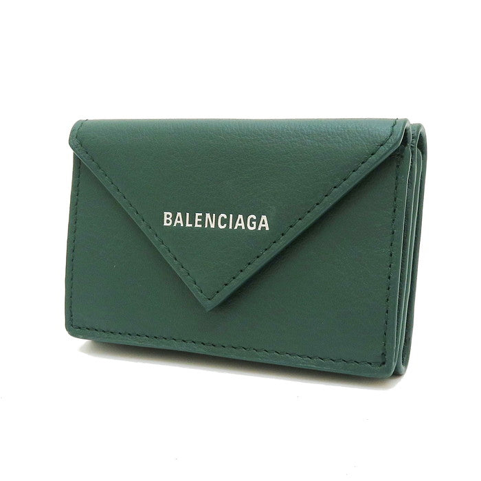 BALENCIAGA/バレンシアガ】 391446 ペーパーミニウォレット 三つ折り  