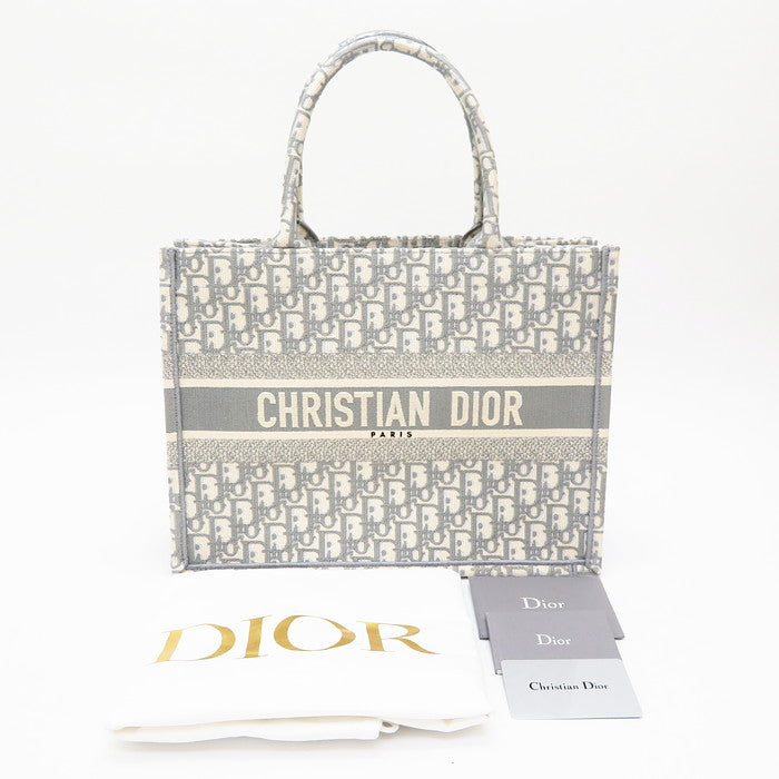 Christian Dior/クリスチャンディオール】 M1296ZRIW M932 ブックトート ミディアム オブリーク エンブロイダリ –  真子質店 PawnShopMAKO