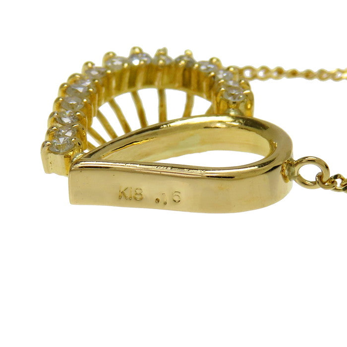 ハート ダイヤモンド 計0.15ct ネックレス K18ゴールド 18金 2.8g 41cm レディース
【中古】【真子質店】【NN】




【ISx】