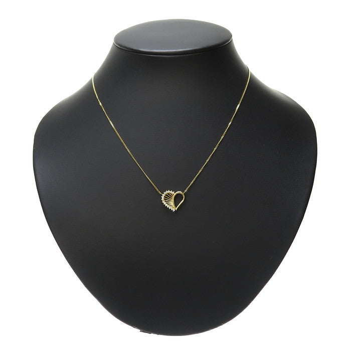 ハート ダイヤモンド 計0.15ct ネックレス K18ゴールド 18金 2.8g 41cm レディース
【中古】【真子質店】【NN】




【ISx】