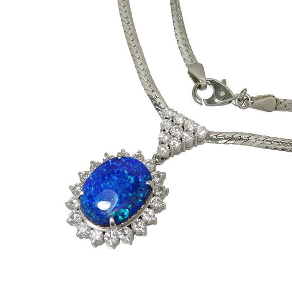 ブラックオパール 5.35ct ダイヤモンド 計1.98ct ネックレス Pt900プラチナ/Pt850プラチナ 22.7g 直線41cm レディース
【中古】【真子質店】【NN】




【TMoMiK】