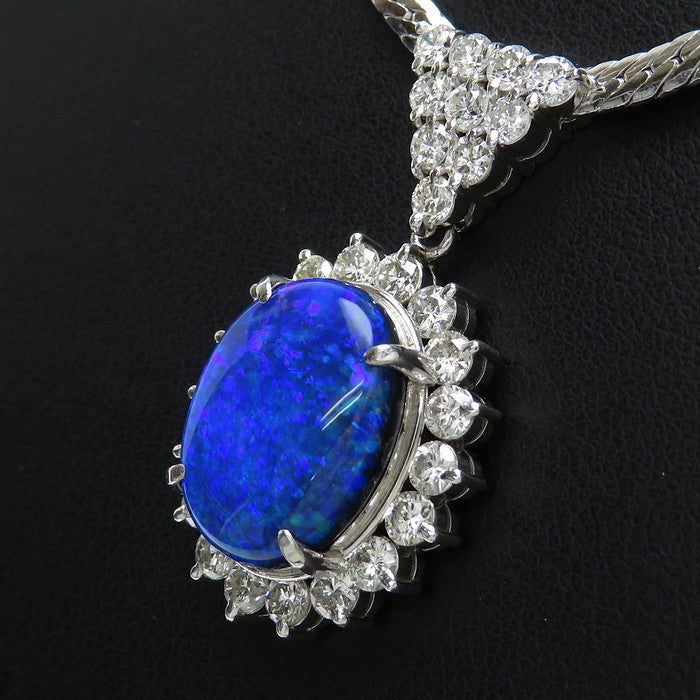 ブラックオパール 5.35ct ダイヤモンド 計1.98ct ネックレス Pt900プラチナ/Pt850プラチナ 22.7g 直線41cm レディース
【中古】【真子質店】【NN】




【TMoMiK】