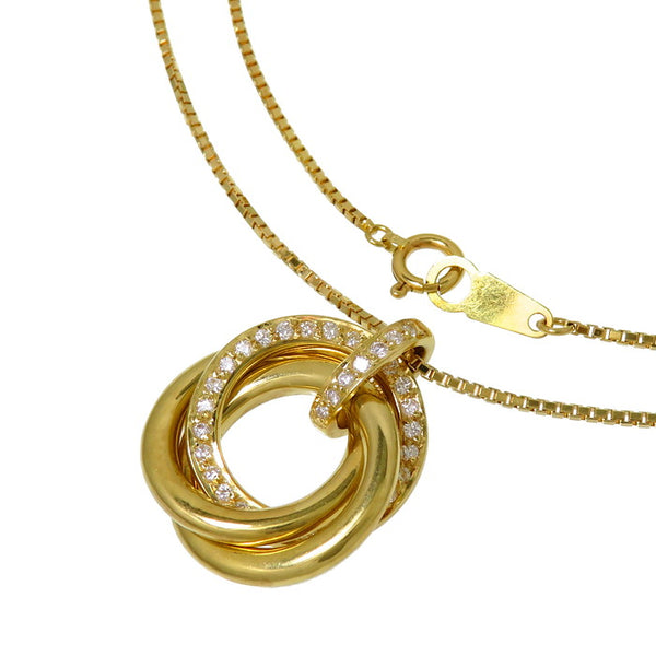 3連サークル ダイヤモンド 計0.32ct ネックレス K18ゴールド 18金 11.3g 42cm レディース
【中古】【真子質店】【NN】




【KDx】