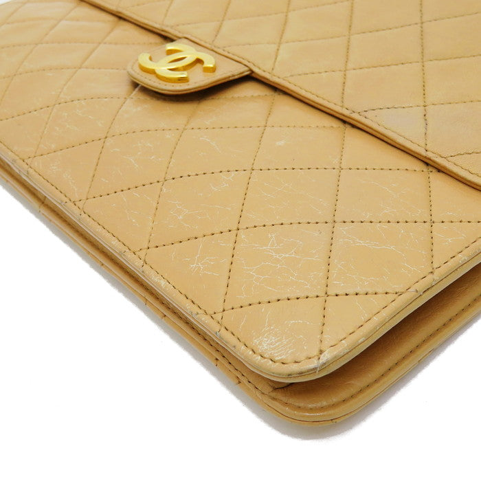 CHANEL/シャネル】 マトラッセ25 シングルフラップ プッシュロック  