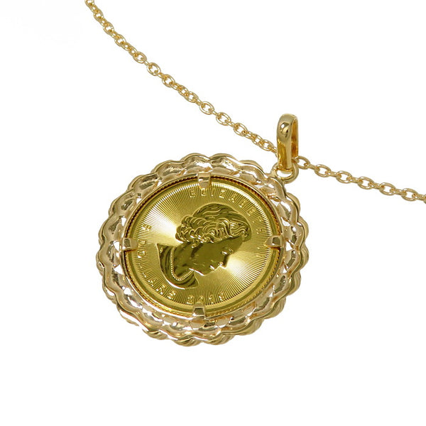 GINZA TANAKA メイプルリーフ 5ドル 1/10oz ネックレス K24ゴールド 24金（純金）/K18ゴールド 18金 9.0g 45cm ユニセックス
【中古】【真子質店】【NN】




【MoSx】