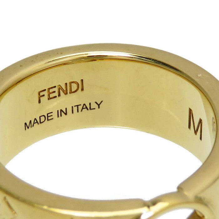 14号【FENDI/フェンディ】 リング・指輪 FFリング エフ イズ