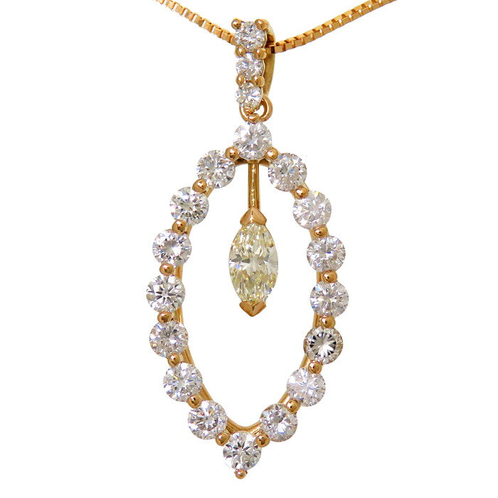 中央 ダイヤモンド(推定L-VSクラス) 0.304ct ダイヤモンド 計1.20ct 