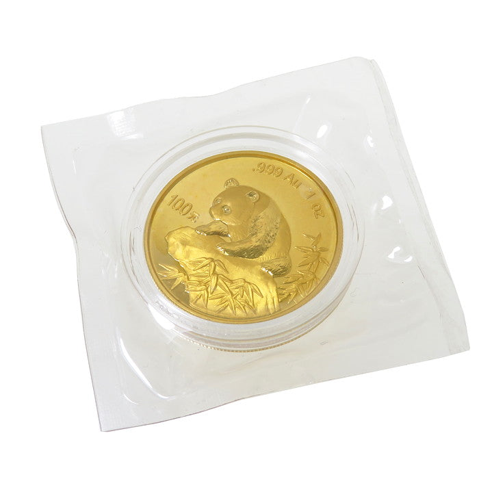 中国 100元 金貨 1オンス 1999 パンダ コイン K24ゴールド ユニセックス【中古】【真子質店】【BL】




【TMaKx】
【ex】