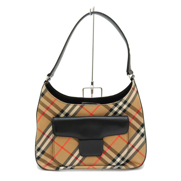 【BURBERRY/バーバリー】 チェック柄 ワンショルダー  ショルダーバッグ キャンバス/レザー ベージュ×黒 レディース【中古】【真子質店】【GD】




【TMiY】