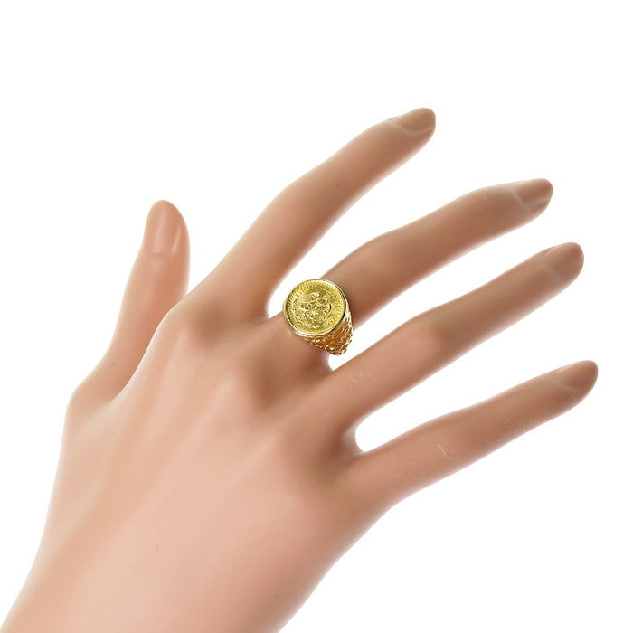 11号 メキシコ 2ペソ 金貨 コイン リング・指輪 K22ゴールド 22金/K18 
