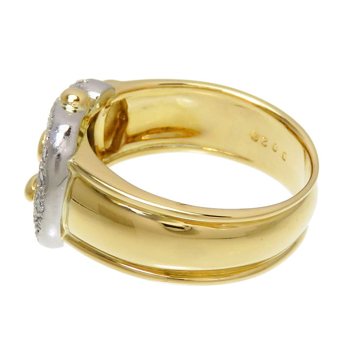 STAR JEWELRY スタージュエリー 指輪　リング　ベルトデザイン 12.5号【STAR JEWELRY/スタージュエリー】 ベルトモチーフ コンビ