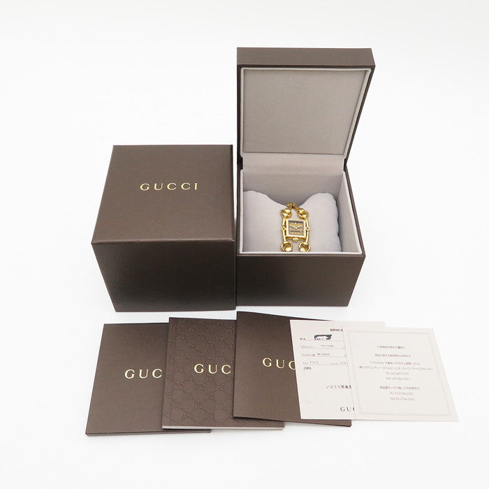 GUCCI/グッチ】 シニョーリア 116.5 K18/金ムク 腕時計/750YGイエロー