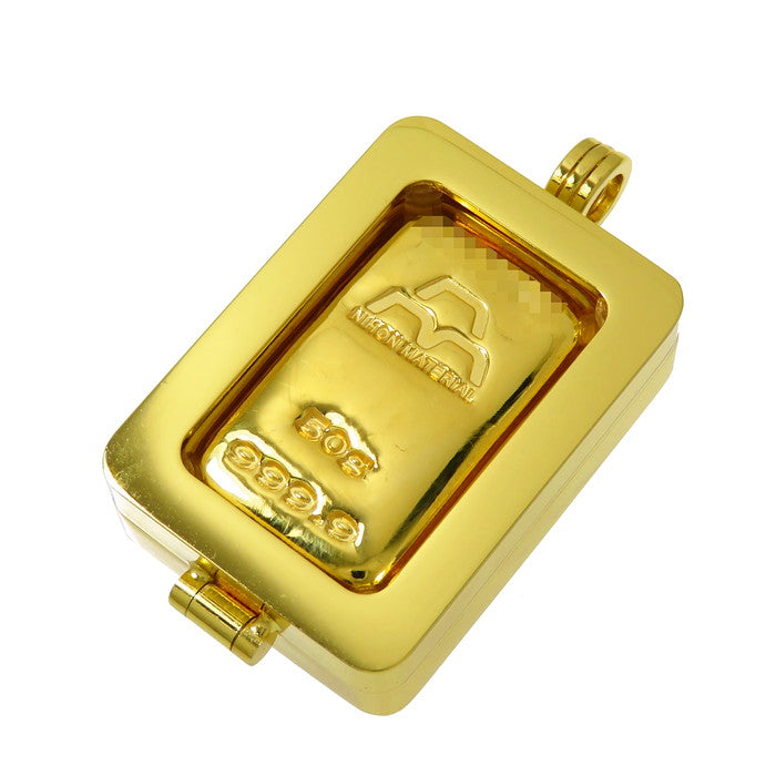 日本マテリアル/NIHON MATERIARL インゴット 50g ペンダントトップ K24