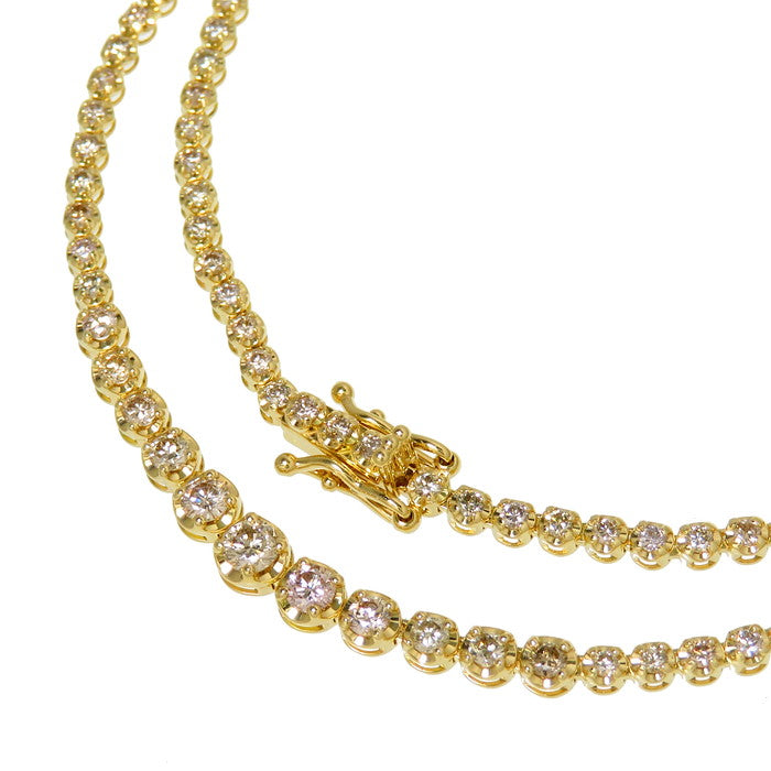 テニスデザイン ダイヤモンド 計3.00ct ネックレス K18ゴールド 18金 9.7g 39cm レディース
【中古】【真子質店】【NN】




【ITSMi】