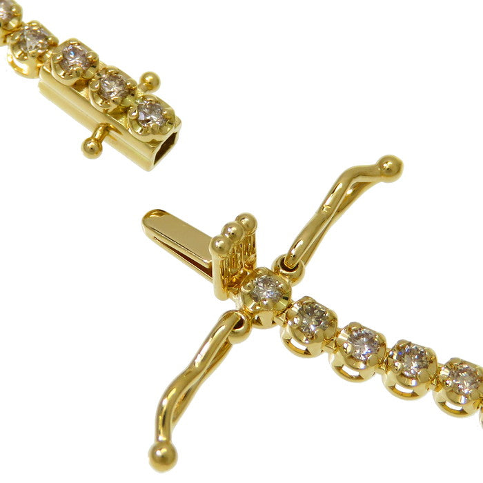 テニスデザイン ダイヤモンド 計3.00ct ネックレス K18ゴールド 18金 9.7g 39cm レディース
【中古】【真子質店】【NN】




【ITSMi】
