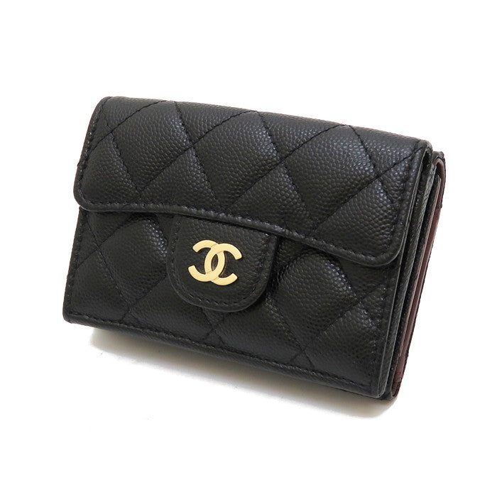 【CHANEL/シャネル】 AP0230 マトラッセ コンパクトウォレット  三つ折り財布 30番台/キャビアスキン ブラック レディース【中古】【真子質店】【BL】




【MiMix】