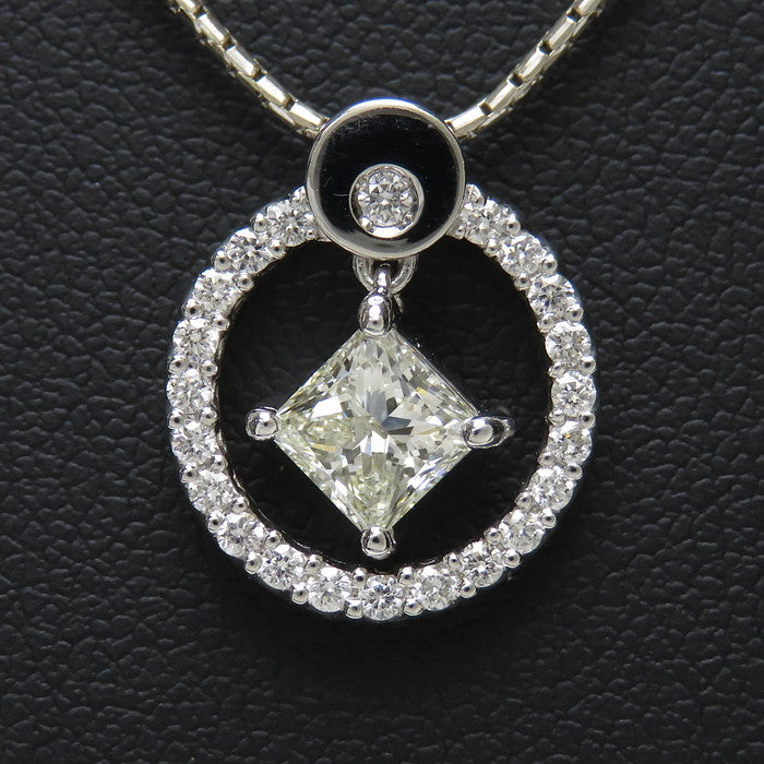 ダイヤモンド(推定K-VS1-プリンセス)  0.56ct ダイヤモンド 計0.20ct ネックレス Pt900プラチナ/K14WGホワイトゴールド 14金 4.6g 40cm レディース
【中古】【真子質店】【NN】




【DMax】