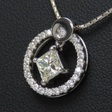 ダイヤモンド(推定K-VS1-プリンセス)  0.56ct ダイヤモンド 計0.20ct ネックレス Pt900プラチナ/K14WGホワイトゴールド 14金 4.6g 40cm レディース
【中古】【真子質店】【NN】




【DMax】