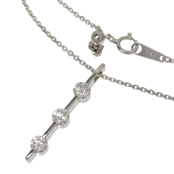 ダイヤモンド(3P推定平均G-SI1程度) 計0.99ct ネックレス K14WGホワイトゴールド 14金/K18WGホワイトゴールド 18金 6.1g 55cm レディース
【中古】【真子質店】【NN】




【Moxx】