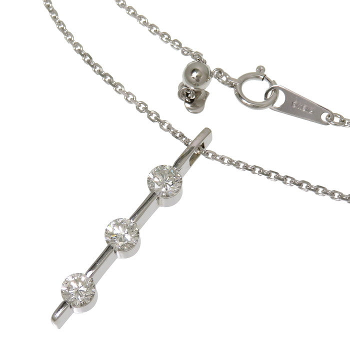 ダイヤモンド(3P推定平均G-SI1程度) 計0.99ct ネックレス K14WGホワイトゴールド 14金/K18WGホワイトゴールド 18金 6.1g 55cm レディース
【中古】【真子質店】【NN】




【Moxx】