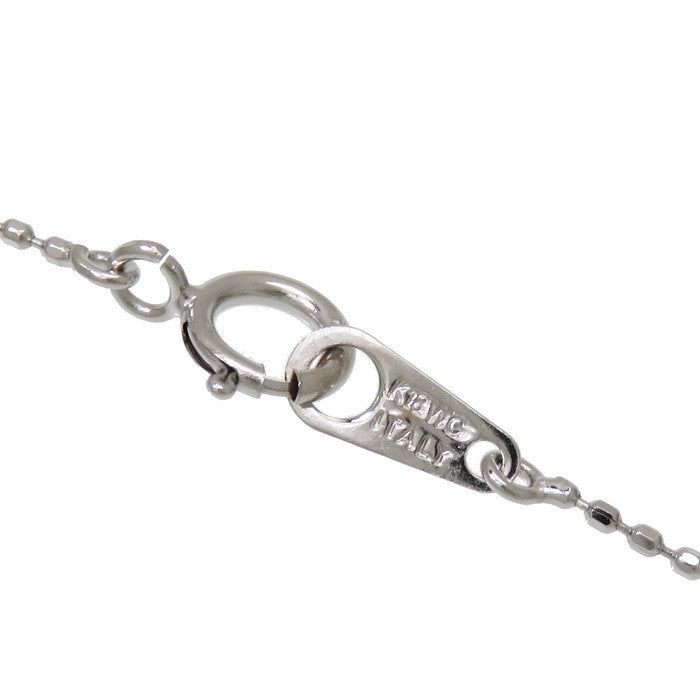 ハート パヴェデザイン ダイヤモンド 計0.30ct ネックレス K18WG