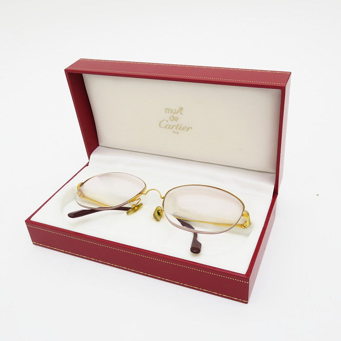 CARTIER/カルティエ】 度入り(老眼鏡) 145 メガネ GP ボルドー ユニセックス【中古】【真子質店】【GD】 【TYD】 – 真子質店  PawnShopMAKO