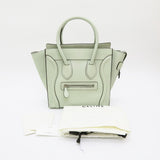 【CELINE/セリーヌ】 167793 ラゲージ　マイクロ ショッパードラムドカーフスキン ハンドバッグ カーフ ライトグレー レディース【中古】【真子質店】【BL】




【IMoDx】
