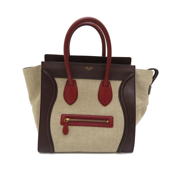 【CELINE/セリーヌ】 ラゲージ ミニ ショッパートート ハンドバッグ キャンバス/レザー ベージュ×ボルドー レディース【中古】【真子質店】【GD】




【KMaK】