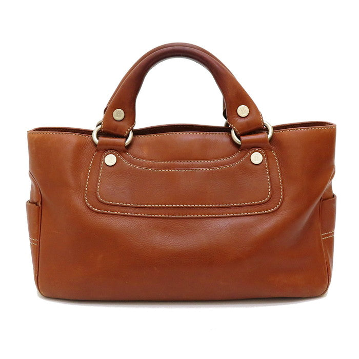 CELINE セリーヌ マカダム ブギーバッグ デニム ハンドバッグ