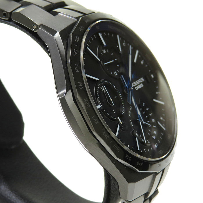 カシオ 腕時計 ソーラー電波 メンズ オシアナスマンタ OCW-S3400 黒 楽天市場】カシオ オシアナス マンタ OCW-S3400-1AJF ソーラー 電波