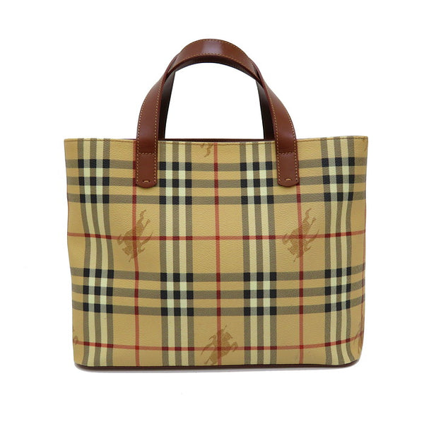 【BURBERRY/バーバリー】 ノヴァチェック トートバッグ PVC/レザー ×茶 レディース【中古】【真子質店】【GN】




【ITx】