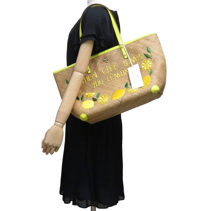 【Kate Spade/ケイトスペード】 PXRU4741 カゴバッグ レモン柄刺繍 トートバッグ ストロー イエロー×ベージュ レディース【中古】【真子質店】【GN】




【MiT】
