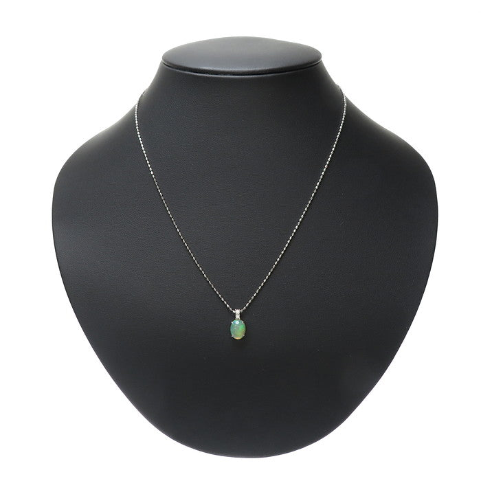 オパール 1.00ct ダイヤモンド 計0.05ct ネックレス K18WGホワイトゴールド 18金 4.2g 45cm レディース
【中古】【真子質店】【NN】




【TKMo】
