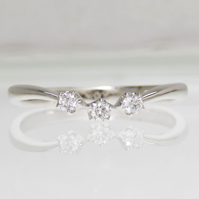 9号【MICHEL KLEIN/ミッシェルクラン】 ダイヤモンド 計0.09ct リング
